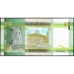 Jersey - Pick 32a - 1 pound - Série GD - 2010 - Etat : pr.NEUF