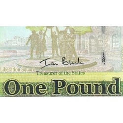 Jersey - Pick 32a - 1 pound - Série GD - 2010 - Etat : pr.NEUF