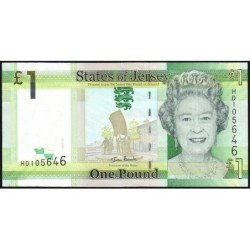 Jersey - Pick 32a - 1 pound - Série HD - 2010 - Etat : pr.NEUF