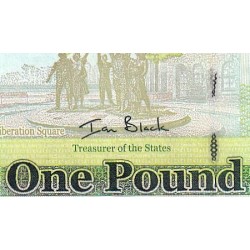 Jersey - Pick 32a - 1 pound - Série HD - 2010 - Etat : pr.NEUF