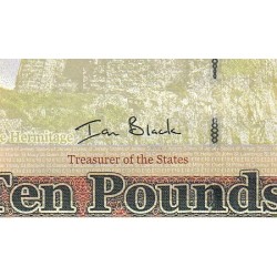 Jersey - Pick 34a - 10 pounds - Série AD - 2010 - Etat : NEUF