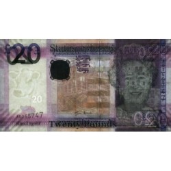 Jersey - Pick 35a - 20 pounds - Série AD - 2010 - Etat : TTB