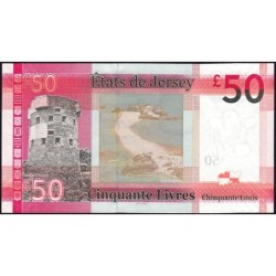 Jersey - Pick 36a - 50 pounds - Série AD - 2010 - Etat : NEUF