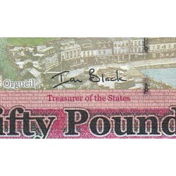 Jersey - Pick 36a - 50 pounds - Série AD - 2010 - Etat : NEUF