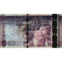 Jersey - Pick 37a - 100 pounds - Série QE60 - 2012 - Commémoratif - Etat : NEUF
