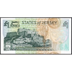 Jersey - Pick 31a - 1 pound - Série J8C - 2004 - Commémoratif - Petit numéro - Etat : NEUF