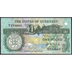 Guernesey - Pick 52c - 1 pound - Série T - 2004 - Etat : NEUF