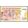 Guernesey - Pick 58a - 20 pounds - Série A - 1996 - Etat : NEUF