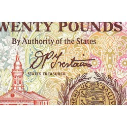 Guernesey - Pick 58a - 20 pounds - Série A - 1996 - Etat : NEUF