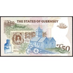 Guernesey - Pick 59 - 50 pounds - Série A - 1994 - Etat : TTB
