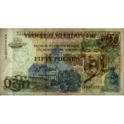 Guernesey - Pick 59 - 50 pounds - Série A - 1994 - Etat : TTB