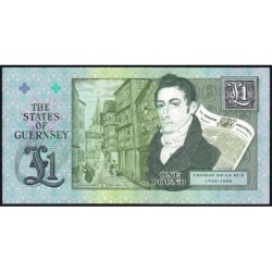 Guernesey - Pick 62 - 1 pound - Série TD/LR - 2013 - Commmémoratif - Etat : NEUF