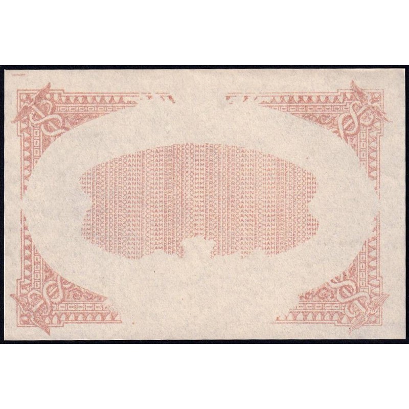 Roanne - Pirot non répertorié - 50 centimes - Epreuve 1 de l'avers - Etat : NEUF