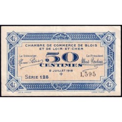 Blois (Loir-et-Cher) - Pirot 28-9 - 50 centimes - 02/07/1918 - Etat : TTB+