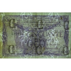 Chateauroux (Indre) - Pirot 46-24 - 50 centimes - 11/08/1920 - Etat : TB+