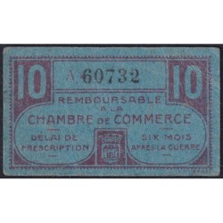 Chateauroux - Pirot 46-32 - 10 centimes - Série A - Sans date - Etat : TTB+