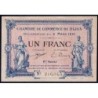 Dijon - Pirot 53-9 - 1 franc - 2e série - 06/03/1916 - Etat : SUP