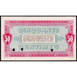 Moulins et Lapalisse - Pirot 86-2b - 50 cent. - Série 1.1 - 12/05/1916 - Spécimen - Etat : NEUF