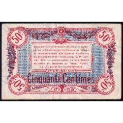 Troyes - Pirot 124-13 - 50 centimes - Série 506 - 7e émission - Sans date - Etat : TTB