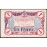 Troyes - Pirot 124-14 - 1 franc - Série 541 - 7e émission - Sans date - Etat : TB+