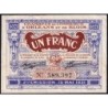Orléans et Blois - Pirot 96-7 - 1 franc - 15/05/1921 - 2me émission - Etat : TTB+