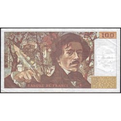 F 69-06 - 1982 - 100 francs - Delacroix modifié - Série M.57 - Etat : TTB