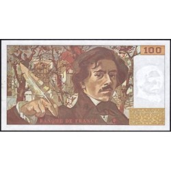 F 69-06 - 1982 - 100 francs - Delacroix modifié - Série S.61 - Etat : pr.NEUF