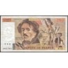 F 69-08a - 1984 - 100 francs - Delacroix modifié - Série D.72 - Etat : TB-