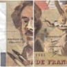 F 69-08a - 1984 - 100 francs - Delacroix modifié - Série J.75 - Etat : B+