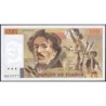 F 69-08a - 1984 - 100 francs - Delacroix modifié - Série R.76 - Etat : SPL+
