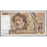 F 69-08a - 1984 - 100 francs - Delacroix modifié - Série R.77 - Etat : TB-