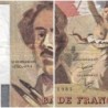 F 69-08a - 1984 - 100 francs - Delacroix modifié - Série J.79 - Etat : TB-