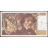 F 69-08a - 1984 - 100 francs - Delacroix modifié - Série V.80 - Etat : TB