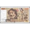 F 69-08a - 1984 - 100 francs - Delacroix modifié - Série D.84 - Etat : TB-