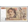 F 69-08a - 1984 - 100 francs - Delacroix modifié - Série M.84 - Etat : TB-