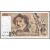 F 69-08a - 1984 - 100 francs - Delacroix modifié - Série N.87 - Etat : TB+