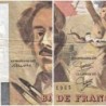 F 69-09 - 1985 - 100 francs - Delacroix modifié - Série W.91 (remplacement) - Etat : TB