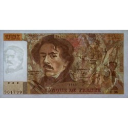 F 69-09 - 1985 - 100 francs - Delacroix modifié - Série U.96 - Etat : SUP+
