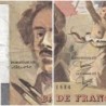 F 69-10 - 1986 - 100 francs - Delacroix modifié - Série W.103 (remplacement) - Etat : TB-