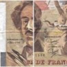 F 69-10 - 1986 - 100 francs - Delacroix modifié - Série F.104 - Etat : TB-