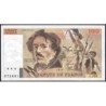 F 69-10 - 1986 - 100 francs - Delacroix modifié - Série C.105 - Etat : TTB