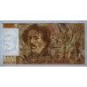 F 69-10 - 1986 - 100 francs - Delacroix modifié - Série F.104 - Etat : TTB