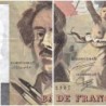 F 69-11 - 1987 - 100 francs - Delacroix modifié - Série U.123 - Etat : TB