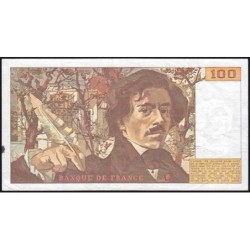 F 69-11 - 1987 - 100 francs - Delacroix modifié - Série S.127 - Etat : TTB-