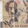F 69-12 - 1988 - 100 francs - Delacroix modifié - Série M.129 - Etat : TB-
