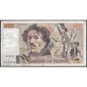 F 69-13a - 1989 - 100 francs - Delacroix modifié - Série D.134 - Etat : TB-