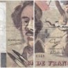 F 69-13a - 1989 - 100 francs - Delacroix modifié - Série D.134 - Etat : TB-