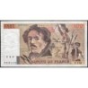 F 69-13d - 1989 - 100 francs - Delacroix modifié - Série T.155 - Etat : TB-