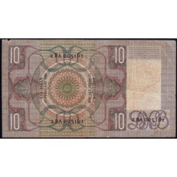 Hollande - Pick 49_2 - 10 gulden - Série 2 RA - 17/02/1939 - Etat : TB+