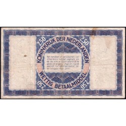 Hollande - Pick 62_2 - 2,50 gulden - Série CB - 01/10/1938 - Etat : TB+